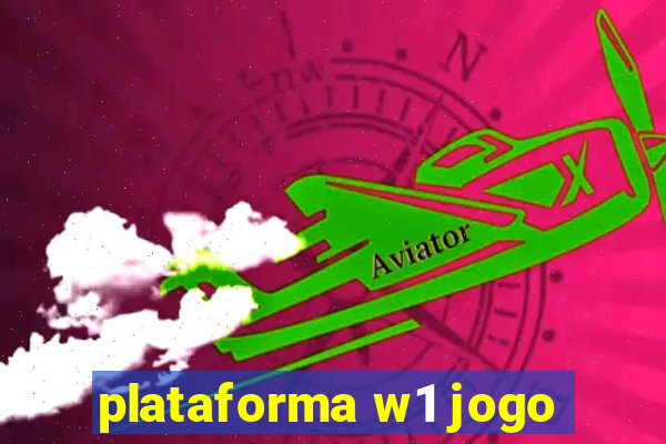 plataforma w1 jogo